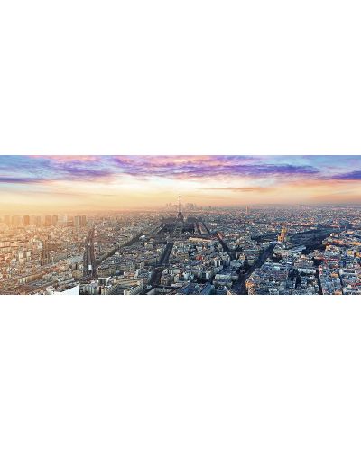 Панорамен пъзел Ravensburger от 1000 части - Сутрин в Париж - 2