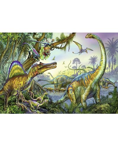 Пъзел Ravensburger 2 в 1 - Динозаври - 3