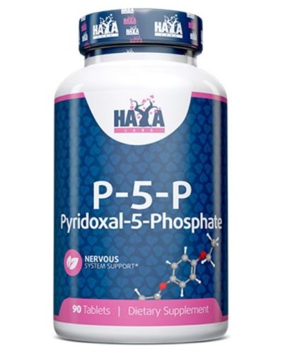 P-5-P Pyridoxal-5-Phosphate, 40 mg, 90 таблетки, Haya Labs - 1