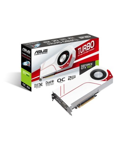 Видеокарта ASUS - GeForce GTX 960 Turbo, 2GB, GDDR5