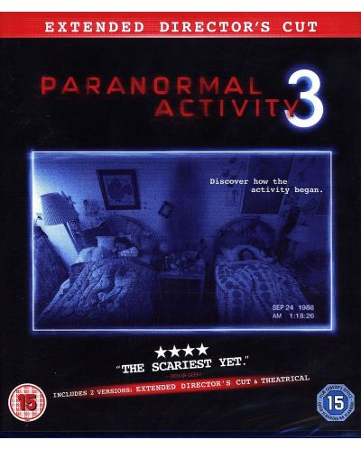 Paranormal Activity 3 - Extended Director's Cut (Blu-Ray)
