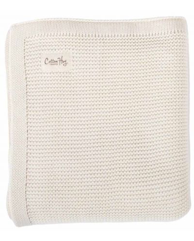 Памучно одеяло Cotton Hug - Органик, 80 х 100 cm, Облаче - 1