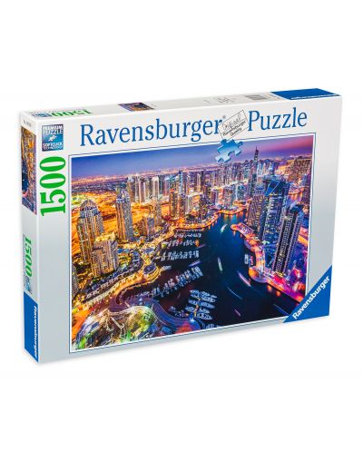 Пъзел Ravensburger от 1500 части - Дубай, Персийския залив