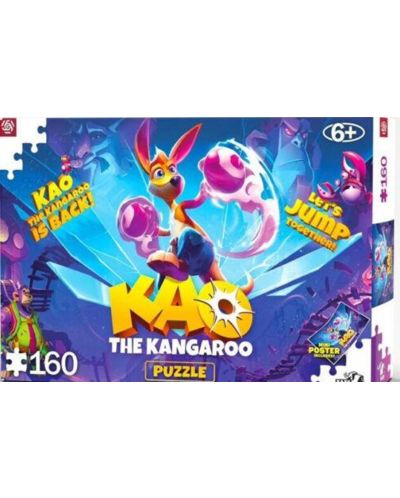Пъзел Good Loot от 160 части - Kao The Kangaroo: Kao is back - 1