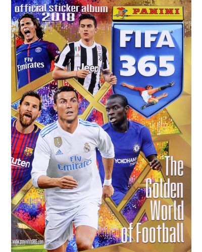 Стартов Пакет - Албум с 25 стикера Panini FIFA 365 - 2018 - 1