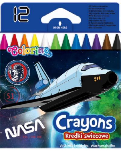 Пастели Colorino NASA - 12 цвята - 1