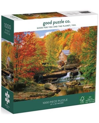 Пъзел Good Puzzle от 1000 части - Есенен пейзаж - 1