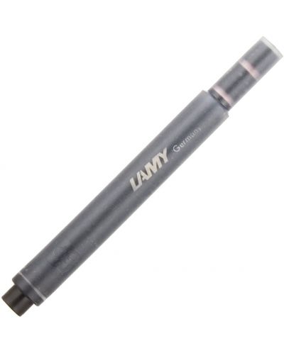 Комплект патрончета за писалка Lamy - Black T10 - 1