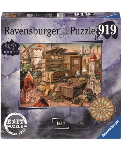 Пъзел-загадка Ravensburger от 919 части - Anno 1883 - 1