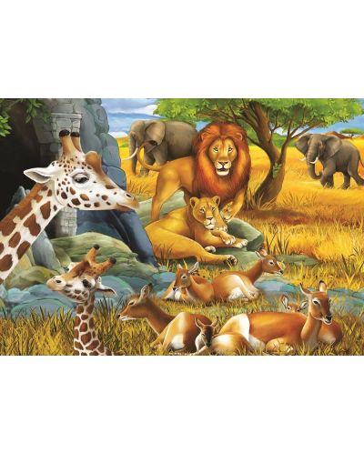 Пъзел Art Puzzle от 200 части - Животните в джунглата - 2