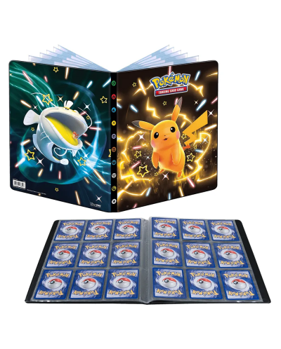 Папка за съхранение на карти Ultra Pro - 9-Pocket Portfolio, Pokemon TCG: Shiny Pikachu, Dondozo, and Tatsugiri - 2