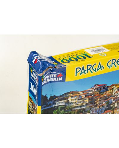 Пъзел White Mountain от 1000 части - Парга, Гърция (нарушена опаковка) - 2
