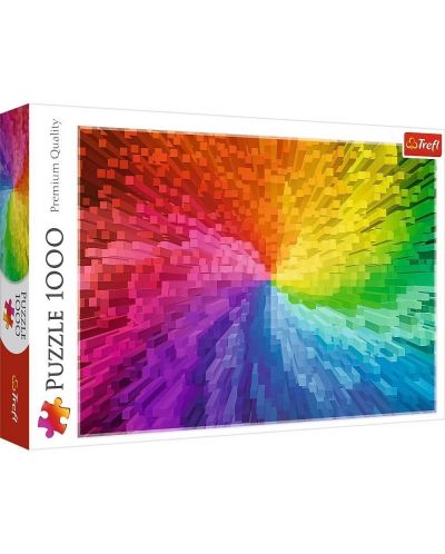 Пъзел Trefl от 1000 части - Преливащи се цветове - 1