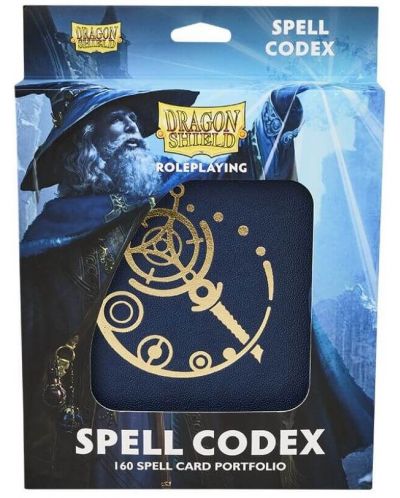 Папка за съхранение на карти Dragon Shield Spell Codex - Midnight Blue (160 бр.) - 3