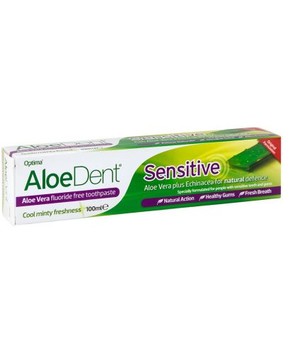 Aloe Dent Паста за чувствителни зъби, алое, 100 ml - 1