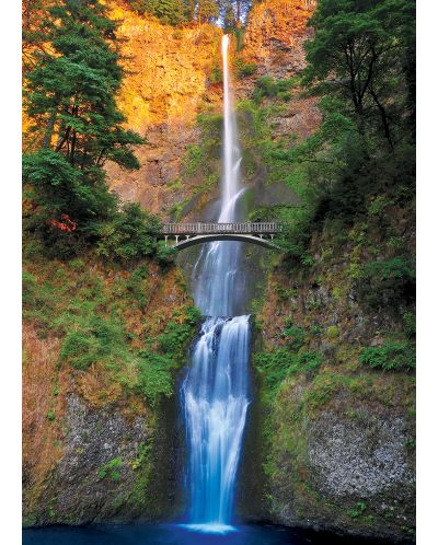 Пъзел Eurographics от 1000 части –  Водопада Мултнома в Орегон - 2