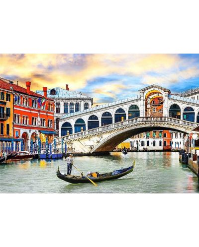 Пъзел Eurographics от 1000 части - Мост Риалто, Венеция - 2