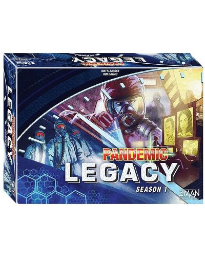 Настолна игра Pandemic Legacy - Season 1 Blue Edition - Стратегическа