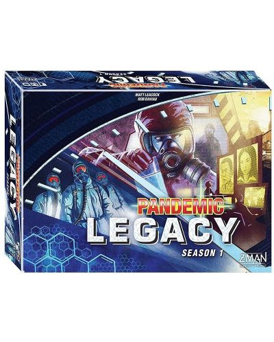 Настолна игра Pandemic Legacy - Season 1 Blue Edition - 1