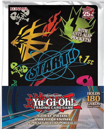 Папка за съхранение на карти Yu-Gi-Oh! Gold Pride: 9-Pocket Duelist Portfolio - 3