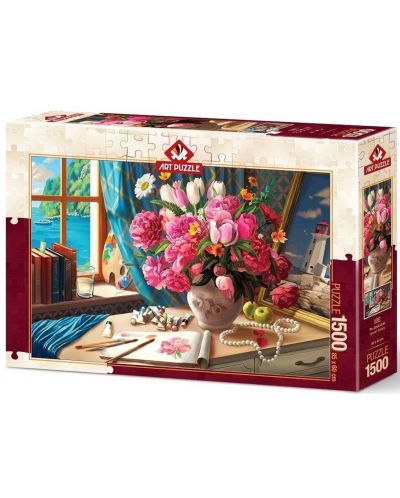 Пъзел Art Puzzle от 1500 части - С аромат на цветя - 1
