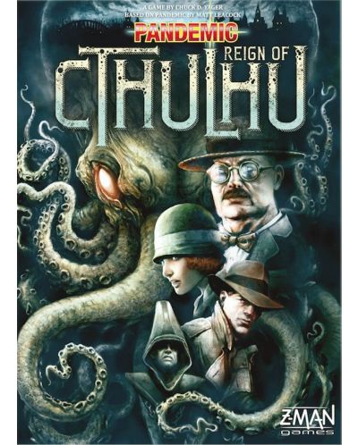 Настолна игра Pandemic: Reign of Cthulhu - стратегическа