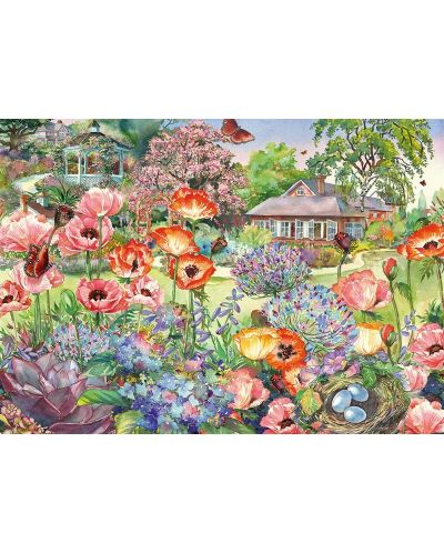Пъзел Schmidt от 1000 части - Цветна градина - 2