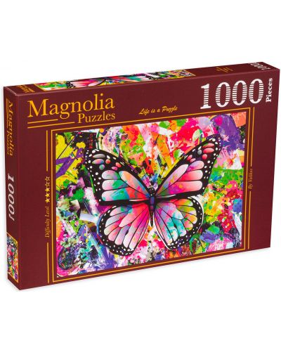 Пъзел Magnolia от 1000 части - Пеперуда - 1