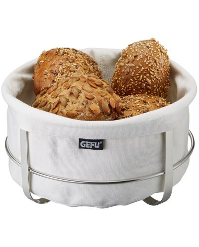 Панер за хляб GEFU - BRUNCH, кръгъл, бял - 1