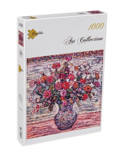 Пъзел Grafika от 1000 части - Цветя във ваза - 1