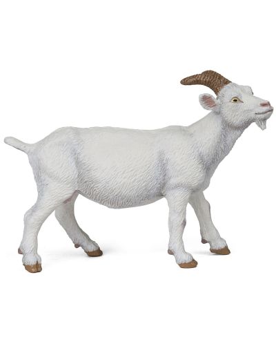Фигурка Papo Farmyard Friends – Бяла коза - 1