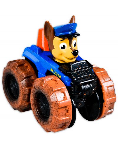 Детска играчка Spin Master Paw Patrol - Rescue Racers, чудовищният камион на Чейс - 1