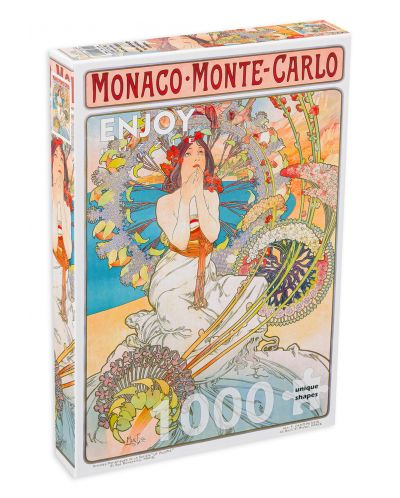 Пъзел Enjoy от 1000 части - Монако Монте Карло - 1