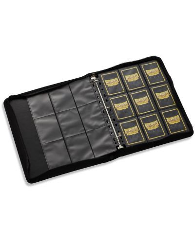 Папка за съхранение на карти Dragon Shield Album Zipster Regular - Blood Red - 3