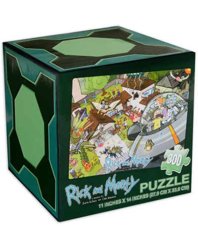 Пъзел Jigsaw от 300 части - Rick and Morty - 1