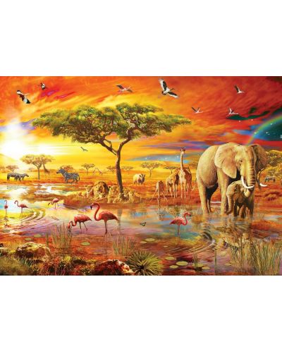 Пъзел Art Puzzle от 3000 части - Сафари в Африка - 2