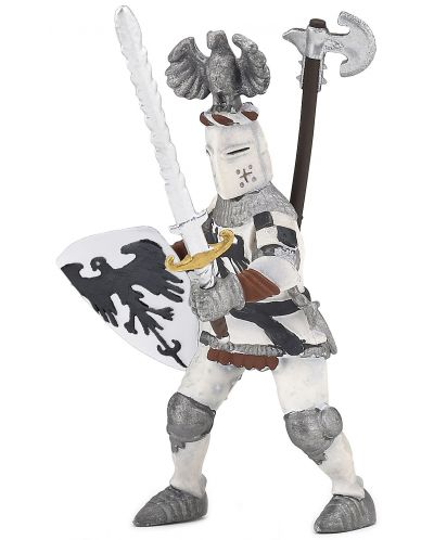 Фигурка Papo The Medieval Era – Рицар на Белия орел - 1
