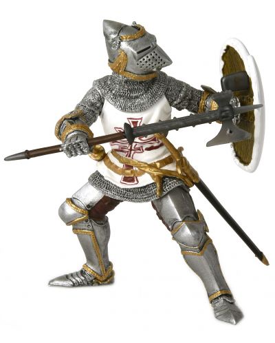 Фигурка Papo The Medieval Era – Рицар на Тевтонския орден - 1