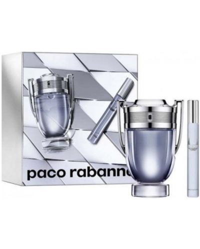 Paco Rabanne Invictus Комплект - Тоалетна вода, 100 + 20 ml - 1