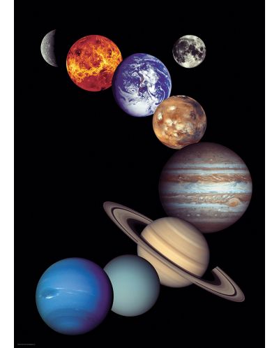 Пъзел Eurographics от 1000 части – НАСА – Слънчева система - 2