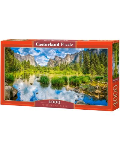 Пъзел Castorland от 4000 части - Долината Йосемити - 1