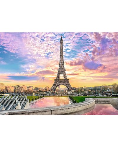 Пъзел Trefl от 1000 части - Айфеловата кула, Париж - 2