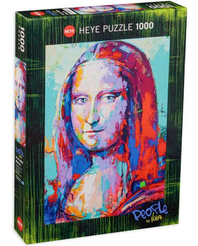 Пъзел Heye от 1000 части - Мона Лиза - 1