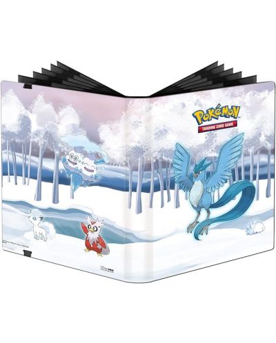 Папка за съхранение на карти Ultra Pro - 3-Ring Album, Pokemon TCG: Gallery Series - Frosted Forest - 1