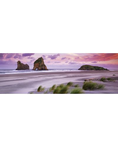 Панорамен пъзел Heye от 1000 части - Плажът Варарики, Нова Зенландия - 2