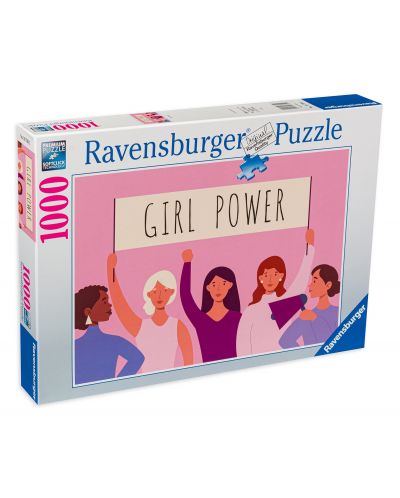 Пъзел Ravensburger от 1000 части - Силата на момичетата - 1