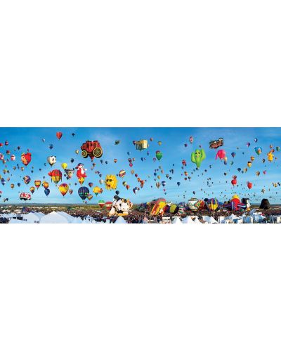 Панорамен пъзел Master Pieces от 1000 части - Балони над Ню Мексико - 2