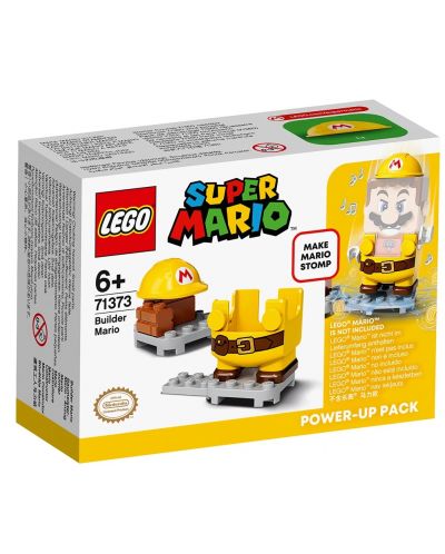 Пакет с добавки Lego Super Mario -  Builder Mario (71373) - 1