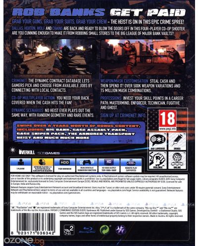 Payday 2 - Crimewave Edition (PS4) - 11