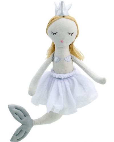 Парцалена кукла The Puppet Company - Русалка с руса коса, 28 cm - 1